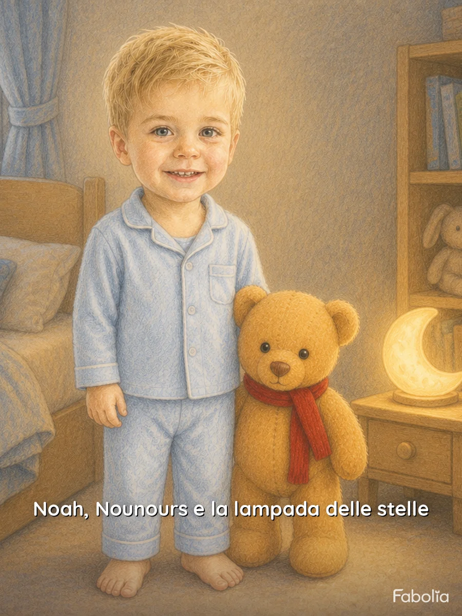 Copertina · Noah, Nounours e la lampada delle stelle